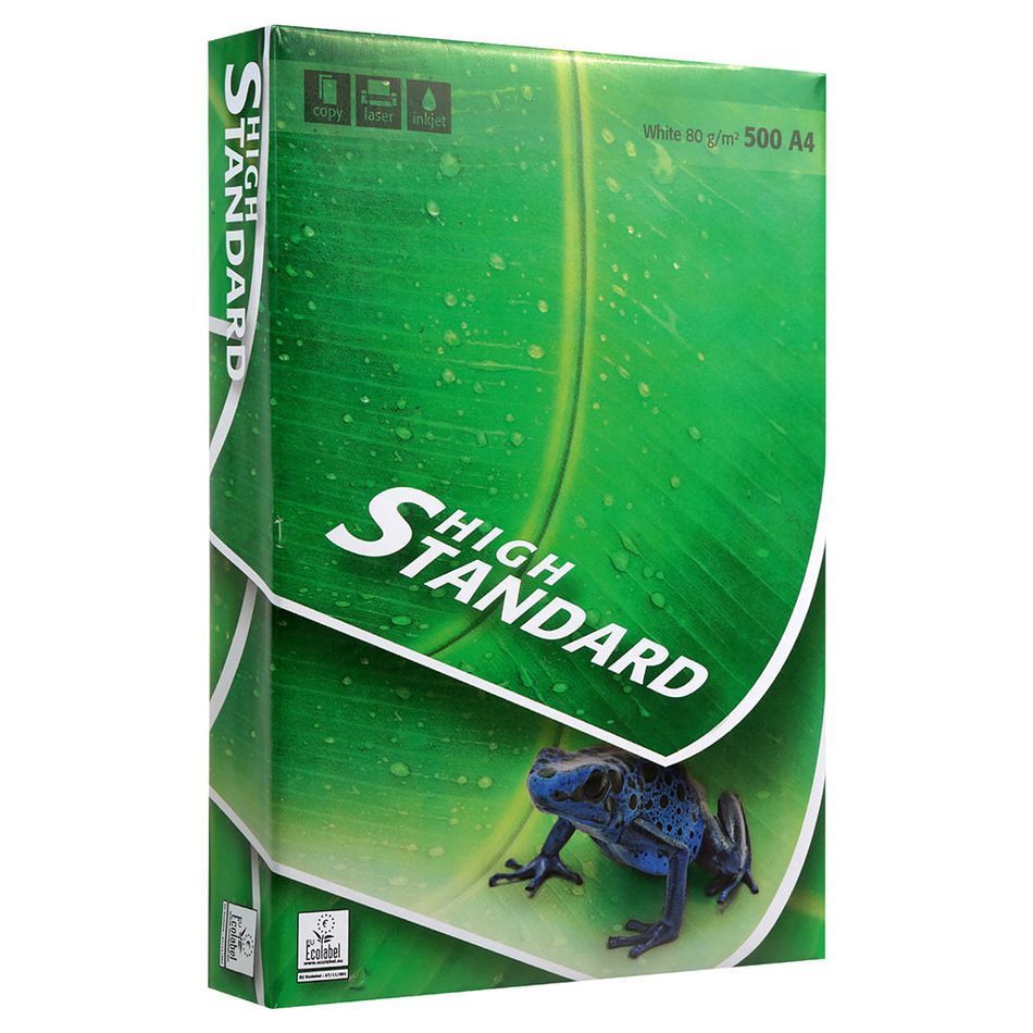 Папір офісний, форматний А4 HIGH STANDARD